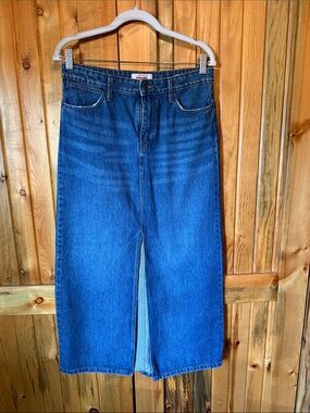 Wrangler Denim Maxi Skirt